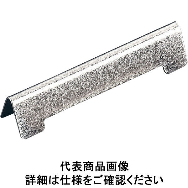 18-8ルーフ型ナイフ＆フォークレスト梨地 ミラー仕上げ ONI4601 遠藤商事（取寄品）