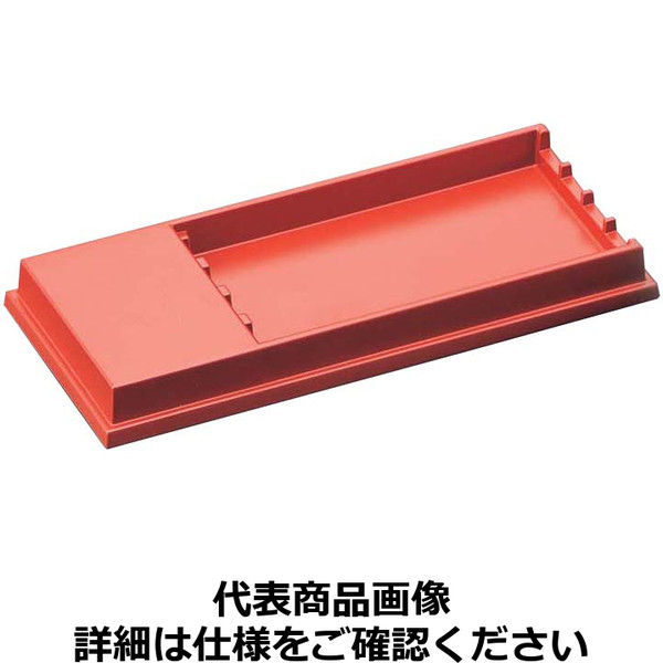 マイン ABS箸トレー 4膳用赤 M10-989 PHSE402（取寄品）