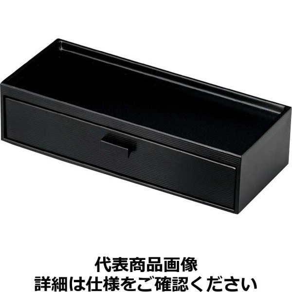 マイン ABS製箸箱・カスター黒 M10-975 RHSQ301（取寄品）