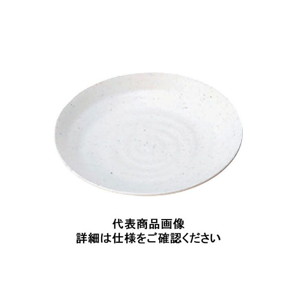 マイン メラミンウェア 白丸皿Φ13 M11-105 RMI6405（取寄品）