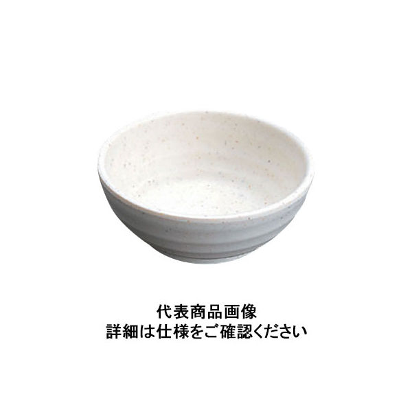 マイン メラミンウェア 白小鉢 大 M11-117 RMI6901（取寄品）
