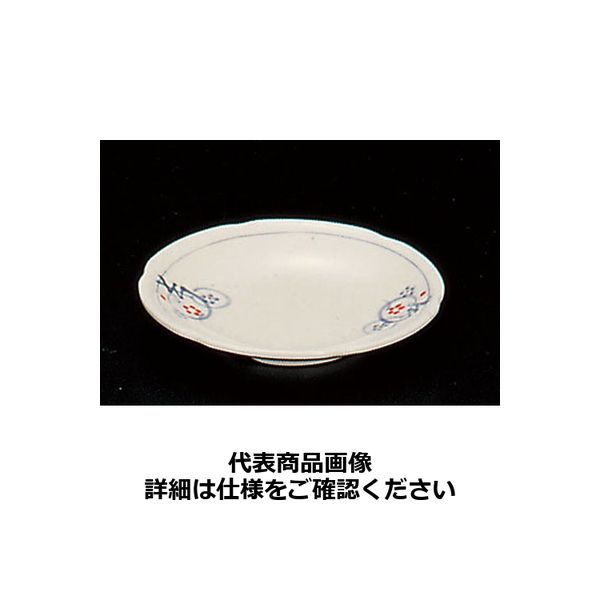 メラミン「かりん」丸皿 M-325-K RML49 関東プラスチック工業（取寄品）