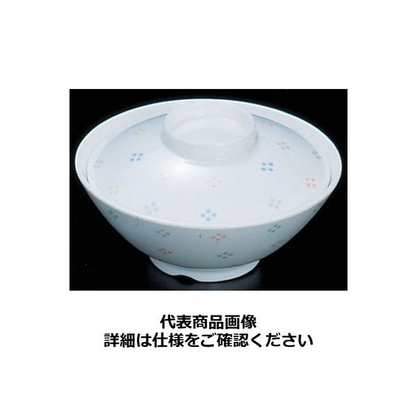 メラミン「花紋」飯椀身 M-220-KA RMS31220 関東プラスチック工業（取寄品）