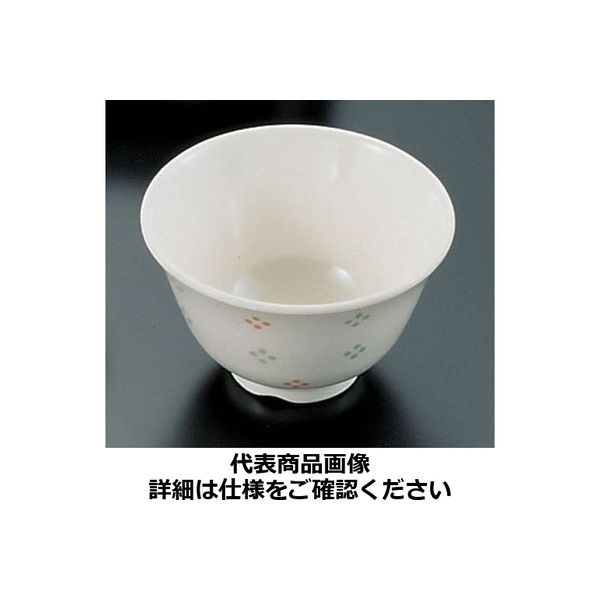 メラミン「花紋」湯呑 M-314-KA RYN17 関東プラスチック工業（取寄品）