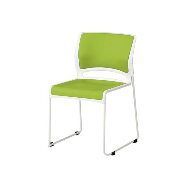 【4脚セット】オカムラ　スタッキングチェア　リット 4脚セット】オカムラスタッキングチェアリット