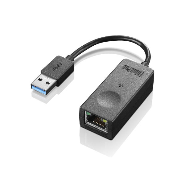 Lenovo ＴｈｉｎｋＰａｄ　ＵＳＢ３．０　ー　イーサネットアダプター 4X90S91830 1台（直送品）