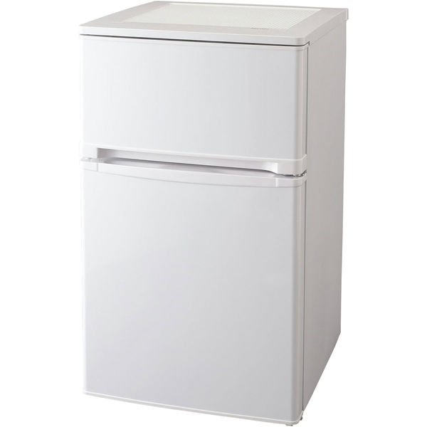 アイリスオーヤマ 2ドア 冷蔵庫 81L AF81-W ホワイト