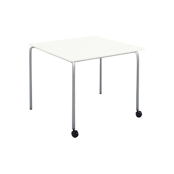 オカムラ アクティアアルトスタッキングテーブル ホワイト 967幅×900奥行×720高さ（mm） 93HDAB MG07（直送品）