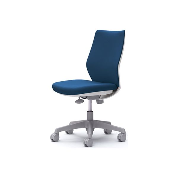 CG17WR FZH3 |オカムラ CG-M 肘無 背パッド ハンガー無 ミディアムブルー（直送品）