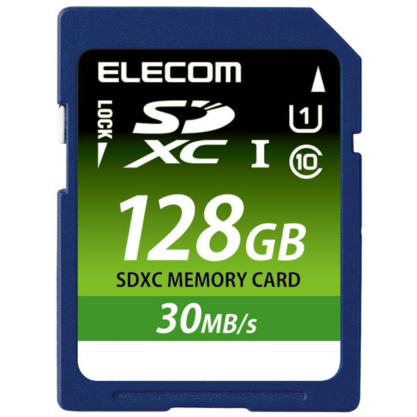 エレコム MicroSDXCカード UHS-I U1 128GB MF-MS128GU11LRA