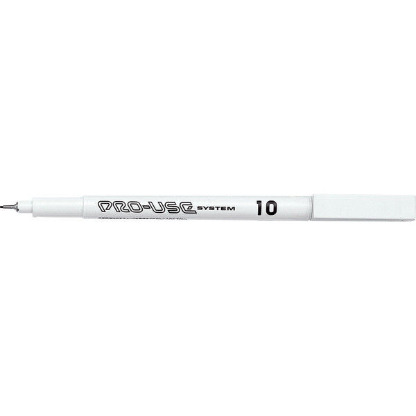 プラチナ万年筆 サインペン CS-200N 1-1.0 水性 ブラック 0004085017 100本（直送品）