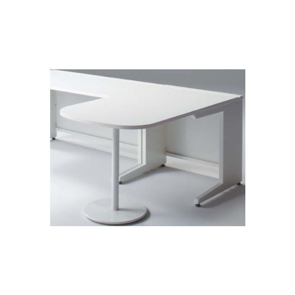 オカムラ アドバンステーブルミーティング ホワイト 800幅×1400奥行×720高さ（mm） 3V24ZB MK28（直送品）
