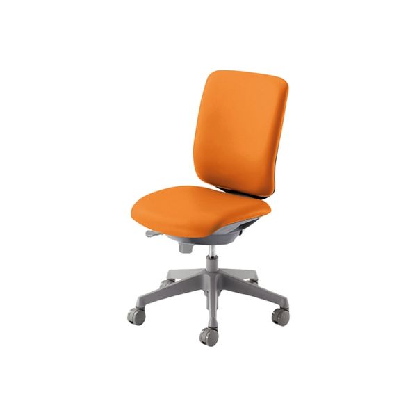 CN35GR FZH8 |オカムラ CG-Rチェア ハイバック肘なし オレンジ