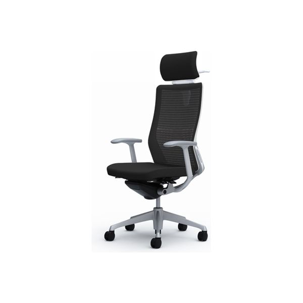 CQ4BGZ FSH1 |オカムラ コーラル ヘッド付 背メッシュ 固定肘 ブラック（直送品） 101,277円