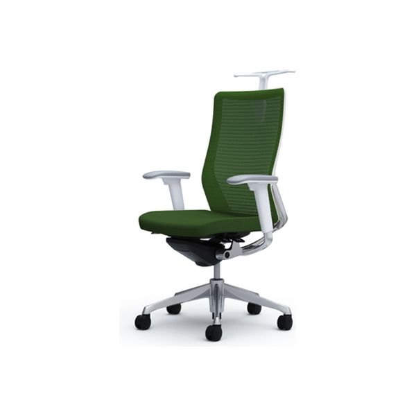 CQ86BW FSJ5 |オカムラ コーラル ハイ 背メッシュ 可動肘 ダーク