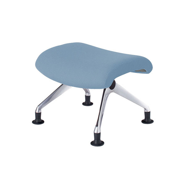 オットマン美品　ライラックグレー グラシエーロ オットマン