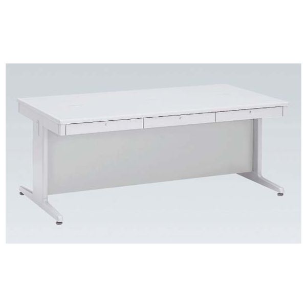 オカムラ　大型事務机 DS20LB-MB51 オカムラ SDデスク 平机 幅1600 ライトグレーの通販