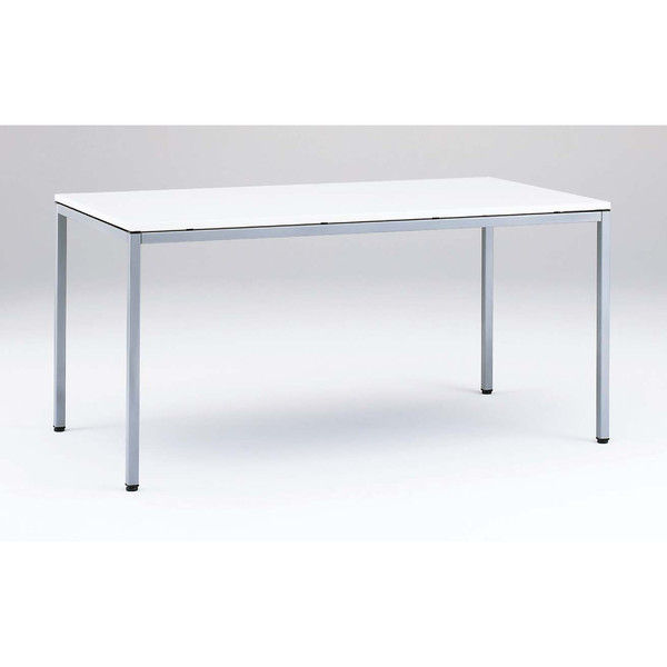 オカムラ tresseテーブル1500×800 ホワイト/シルバーメタリック L677DS MG73（直送品）