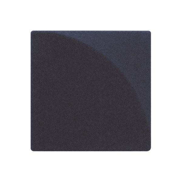 オカムラ ゴド 吸音パネル マル クロス張り ブラックベリー 450幅×50奥行×450高さ（mm） L982CF F013（直送品）