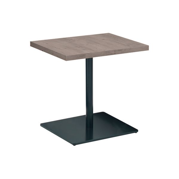 オカムラ アルトピアッツァ カフェテーブル長方形 チョークドエルム 600幅×750奥行×720高さ（mm） MB29AE MW71（直送品）