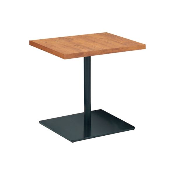 オカムラ アルトピアッツァ カフェテーブル長方形 ラスティックパイン 600幅×750奥行×720高さ（mm） MB29AE MW73（直送品）