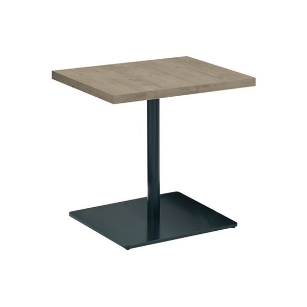 オカムラ アルトピアッツァ カフェテーブル長方形 プライズウッドミディアム 600幅×750奥行×720高さ（mm） MB29AE MX52（直送品）