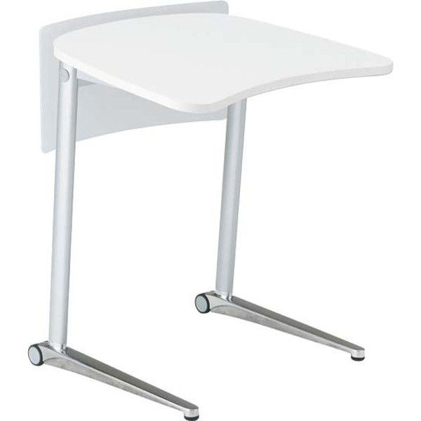 オカムラ Shiftテーブル、傾斜タイプ650W ホワイト 650幅×600奥行×745高さ（mm） MS85EC MG07（直送品）