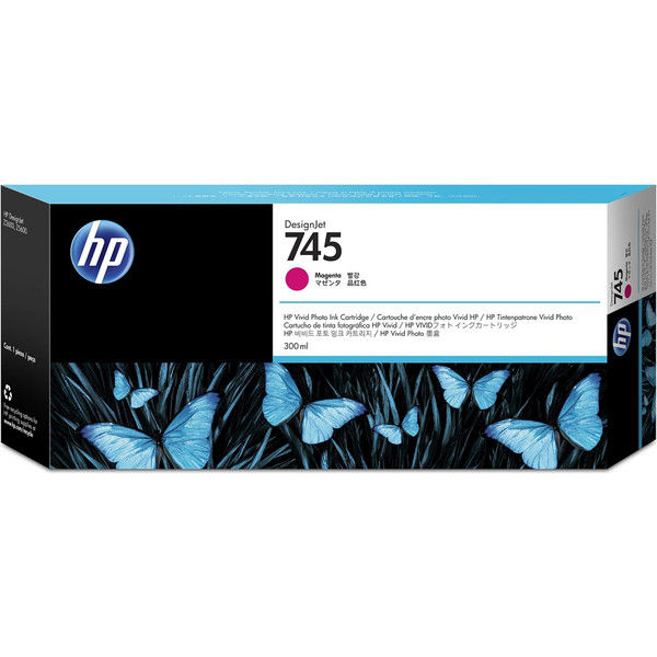 HP（ヒューレット・パッカード） 純正インク HP745 マゼンタ F9K01A 1