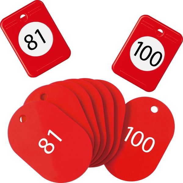 オープン工業 クロークチケット(81~100)20組 赤 BF-154-RD 1箱 オープン工業 クロークチケット(81~100)20組 赤 BF-154-RD 1箱