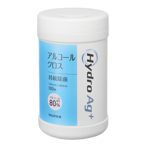 富士フイルム Hydro Ag+クロス（アルコール80%）用　空ボトル　100枚入り用 HYDROAG CLT 80 100 B 1個