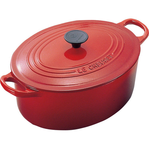 LE CREUSET オーバル 鍋　25cm縦x横195×25cm