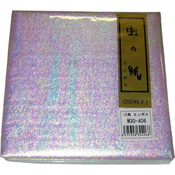 マイン 虹の紙エンボス（200枚入）M30-406 150×150 3259700（取寄品）