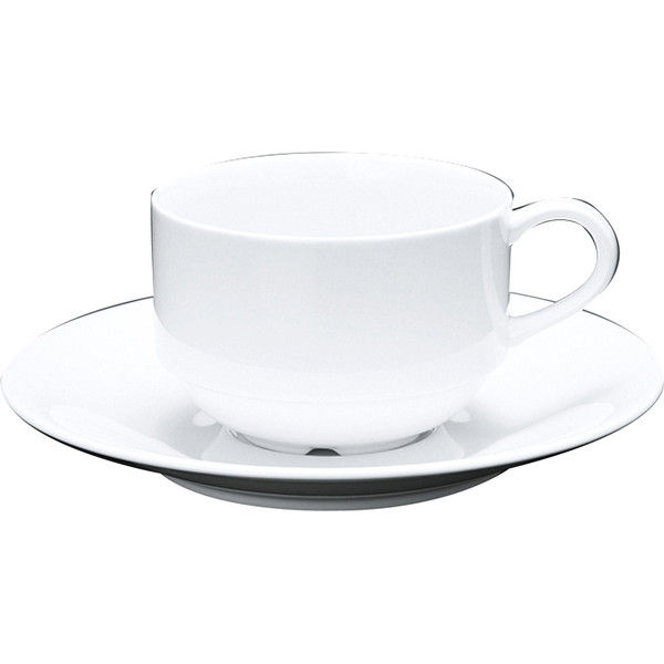 ミヤオカンパニーリミテド ファッションホワイト スタッキングコーヒーカップ FM900-216 7538440（取寄品）