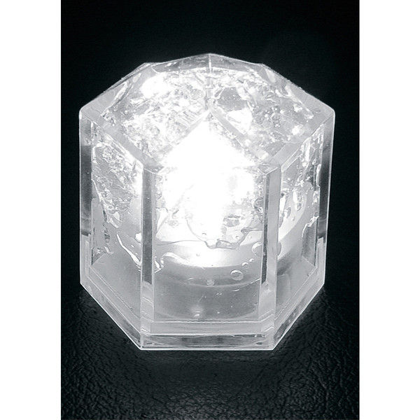 ヤマノ 光る氷 ライトキューブ・クリスタル（24入）ホワイト 8391340（取寄品）