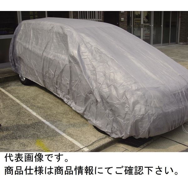 不織布自動車カバー 普通車用 青 10枚 1箱 3.6mx6.5m 繰り返し