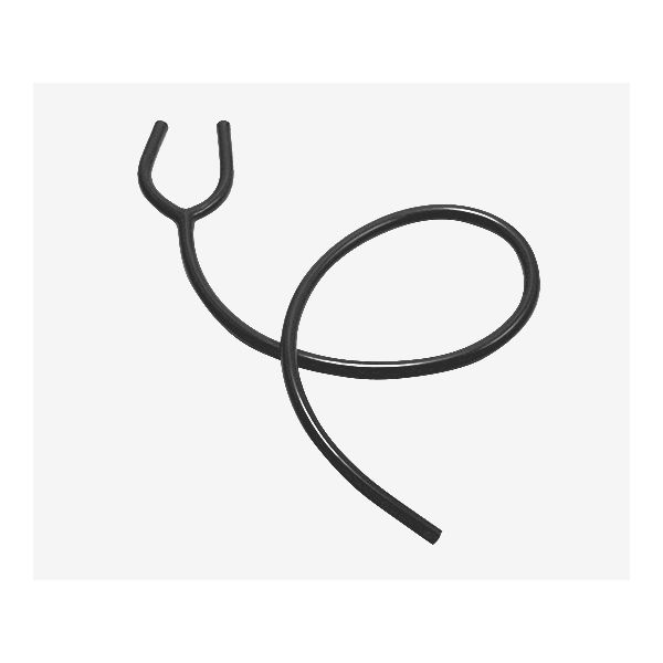 明成 チューブ TUBー001Y ブラック 1096D126 1本 0-1401-17（直送品）