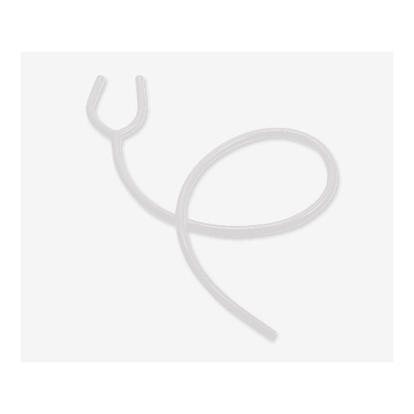 明成 チューブ TUBー001Y ホワイト 1096D130 1本 0-1401-16（直送品）