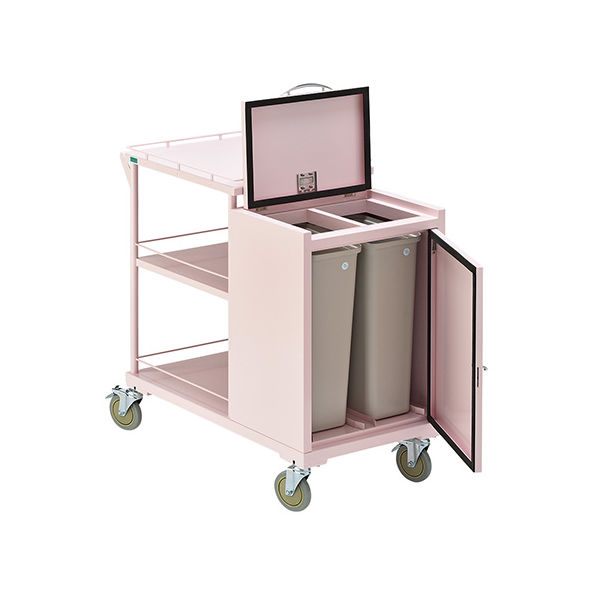 アズワン オムツ交換車 475×974×960 パッキン付き 201CN 1個 8-7467-23（直送品）