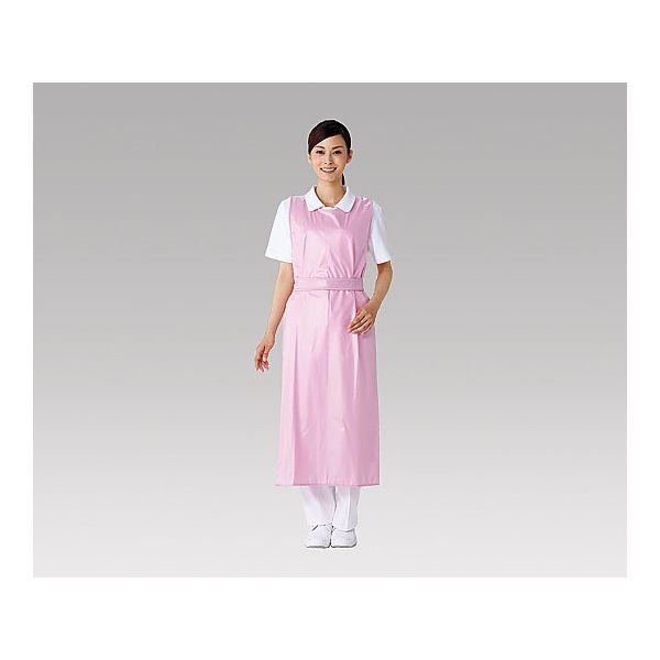 アズワン 入浴介助エプロン(防水加工) ピンク 8-5909-01 1枚（直送品）