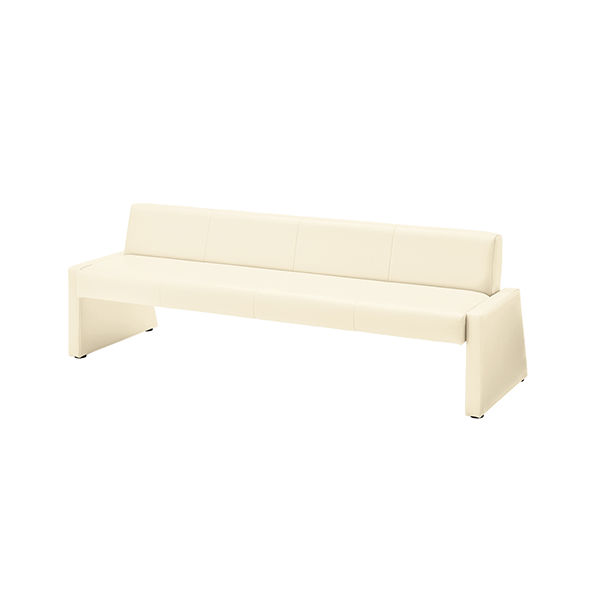 アズワン ユニバーサルベンチベッド(壁面設置型) ミルク AS-BBW 1個 8-6468-02（直送品）