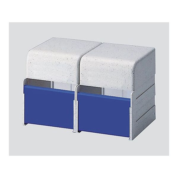 アズワン 診察券入れ 2連保険証・診察券用 COW-2N 1セット 0-5701-22（直送品）