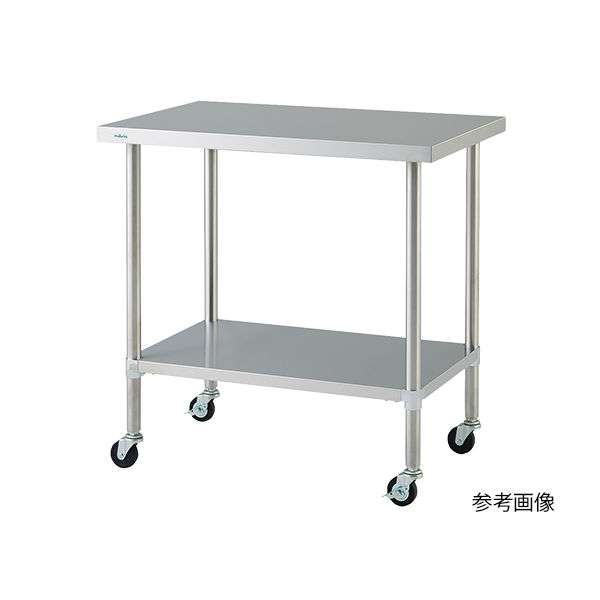 アズワン エレファントテーブル(2段タイプ) 900×450×900mm IB9S 1台 7-4417-01（直送品）