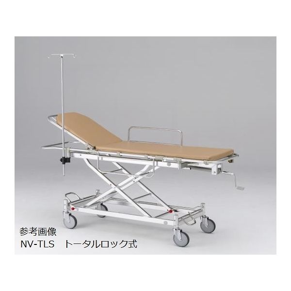 アズワン ストレッチャー(アルミ製) トータルロック式 NV-TLS 1個 8-9578-02（直送品）