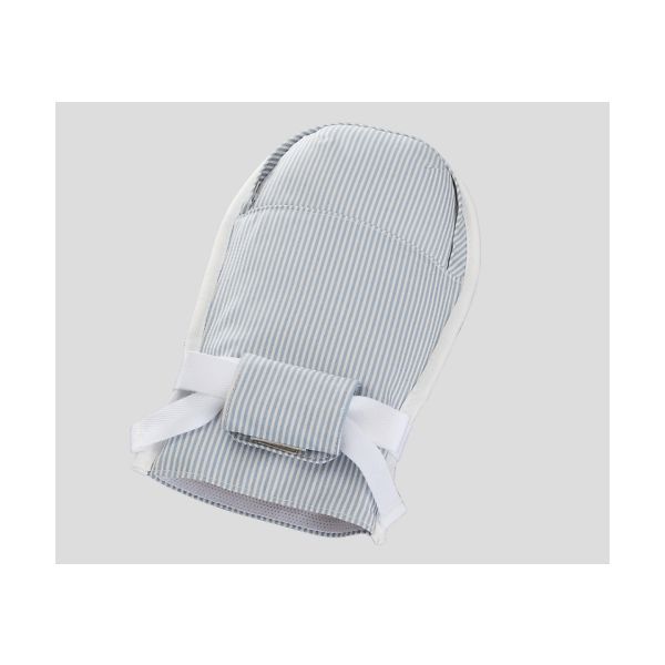 アズワン 抜管防止手袋(指先開閉紐固定タイプ) M QG-M 1個 8-9905-02（直送品）