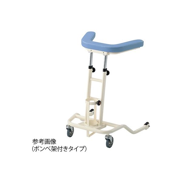 アズワン らくらくあるくん(R) 低床型(ボンベ架付) ブルー Rkun-LBP 1台 7-4499-02（直送品）