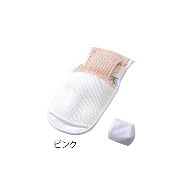 アズワン 抜管防止手袋 ピンク 295×145mm オープンタイプ TMT-SPP 1枚 8-2153-05（直送品）