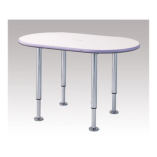 アズワン ナーステーブル(昇降脚タイプ) 2400×1200×700~900mm TNW-2400V-C 1台 0-5690-14（直送品）