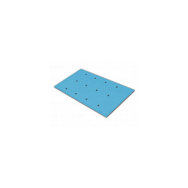 シンエイテクノ ダイヤミニマット 穴開きタイプ ブルー 30cm穴開き SDMH 30 ウェルファンカタログ  462005（直送品）