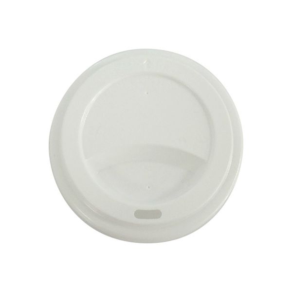 ケーピープラテック 紙カップ用蓋 リッドタイプ穴 90φ 白 54532 1包：1000枚（50×20）（直送品）