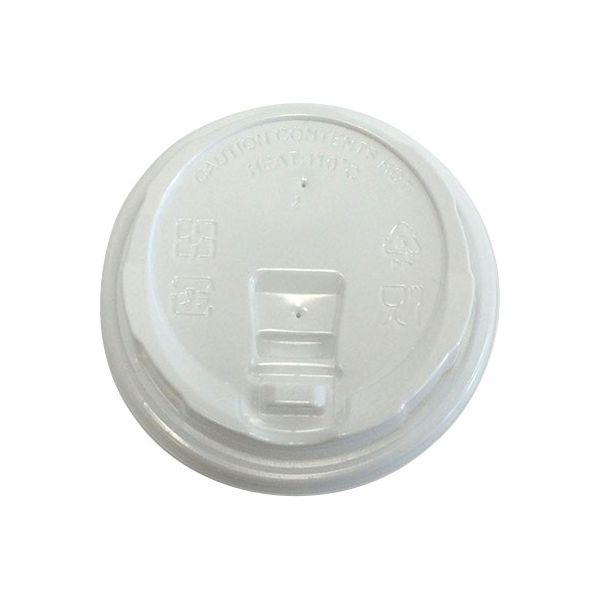 ケーピープラテック 紙カップ用蓋 リフトタイプ穴 90φ 白 54542 1包：1000枚（50×20）（直送品）